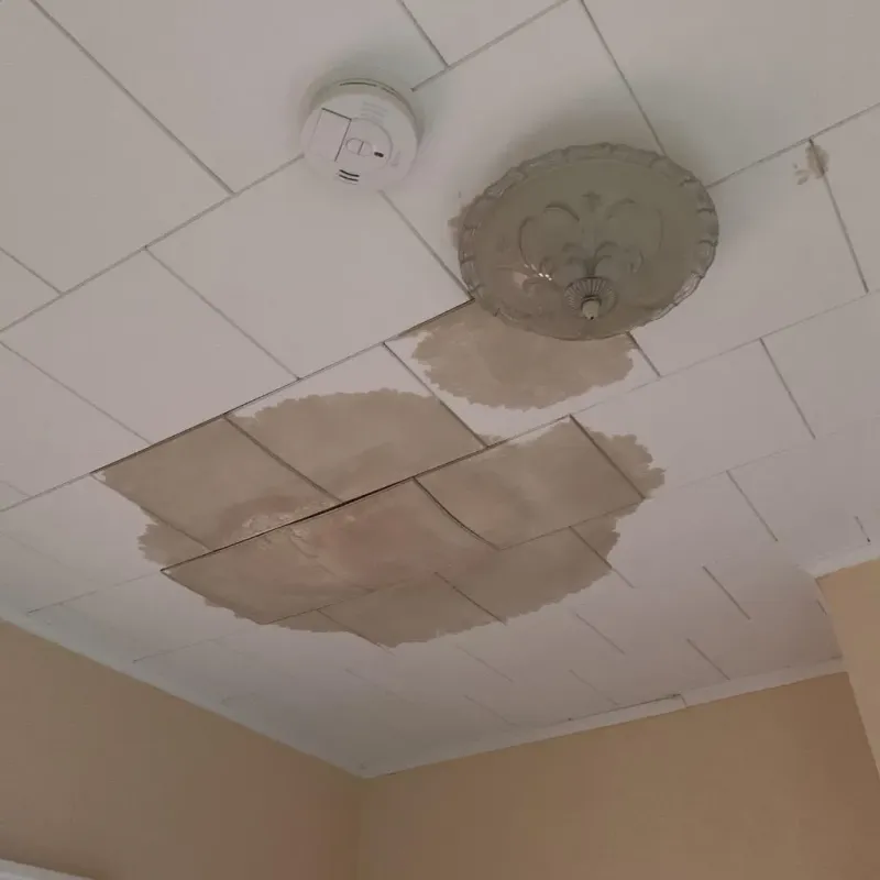 Ceiling Water Damage Repair in Hartford, VT